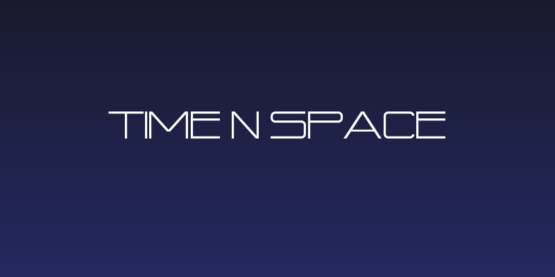 Time N Space Social Header