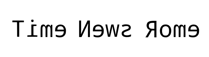 Time News Rome Font