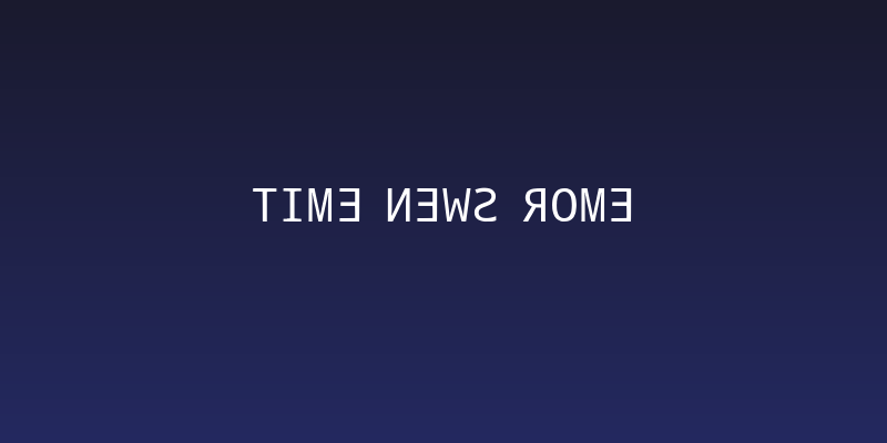 Time News Rome Social Header