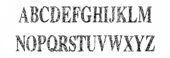 Time To Scribble Font LOWERCASE