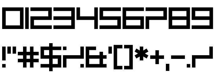 Time Won Font OTHER CHARS
