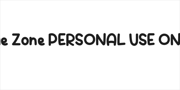 Time Zone PERSONAL USE ONLY! Logo