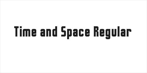 Time and Space Regular Logo