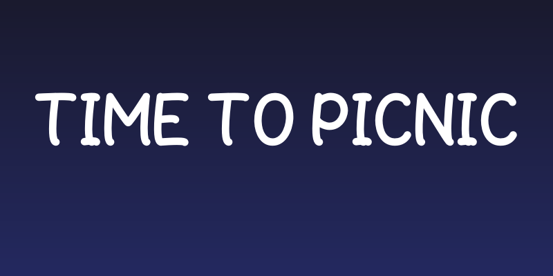 Time to Picnic Social Header
