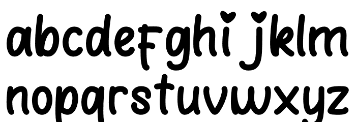 Time to Picnic Font LOWERCASE