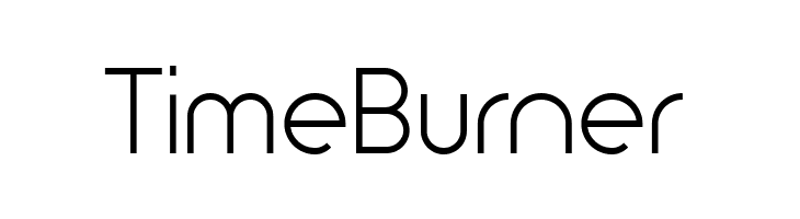TimeBurner  Скачать бесплатные шрифты