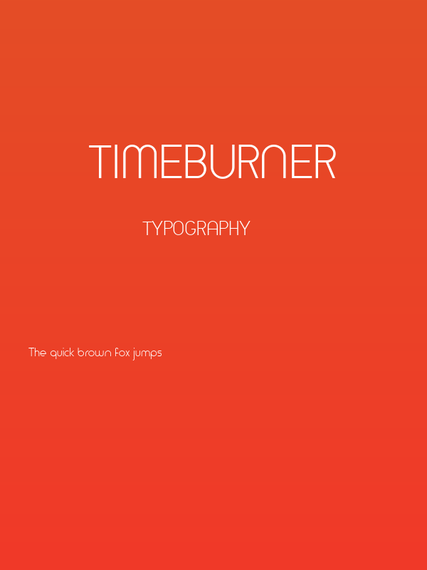 TimeBurner Poster