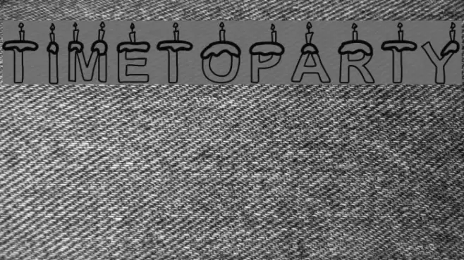 TimeToParty फ़ॉन्ट examples
