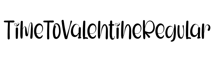 TimeToValentineRegular  Скачать бесплатные шрифты