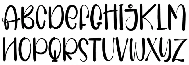 TimeToValentineRegular Schriftart Groß