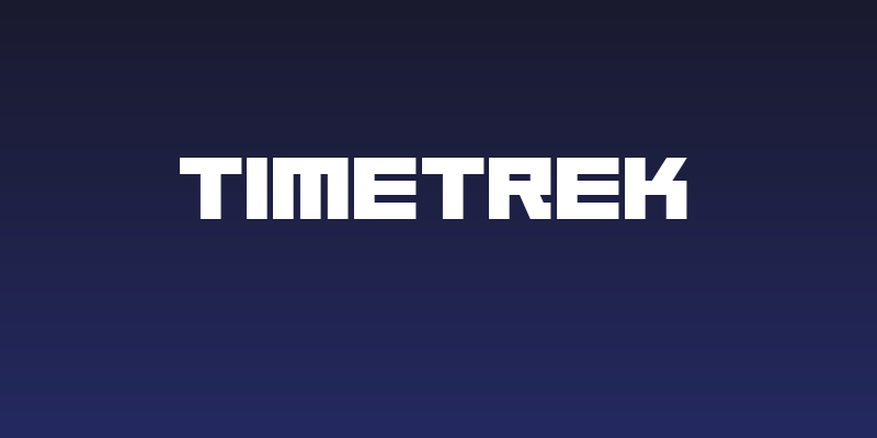TimeTrek Social Header