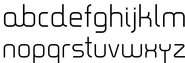 Timea Font LOWERCASE