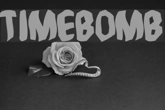 Timebomb Font examples