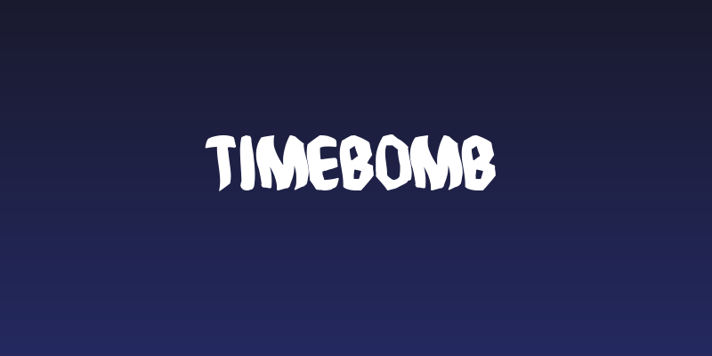 Timebomb Social Header