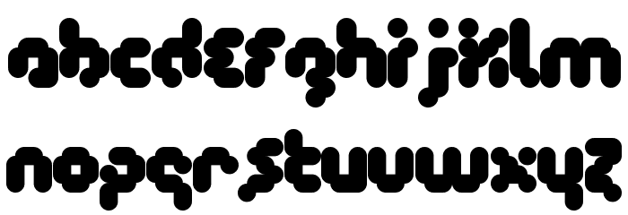 Timecode Font LOWERCASE