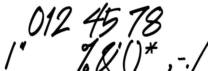 Timeless Nature Font OTHER CHARS