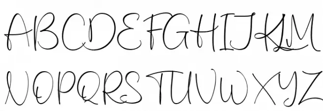 Timeless Wonderland Regular Polices MAJUSCULES