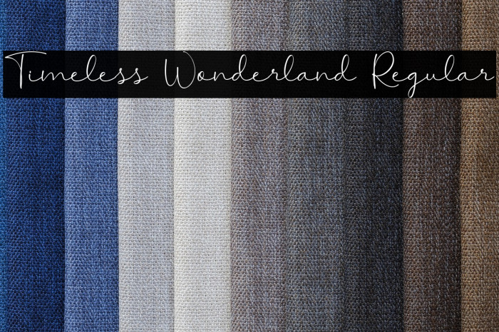 Timeless Wonderland Regular Example 3