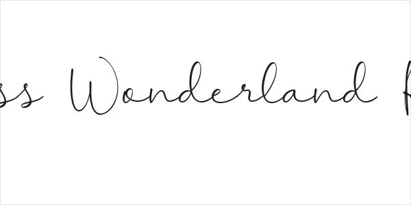 Timeless Wonderland Regular Logo