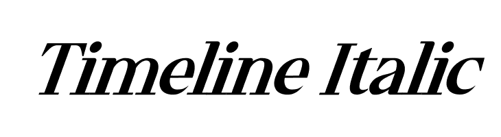 Timeline Italic  नि: शुल्क फ़ॉन्ट्स डाउनलोड