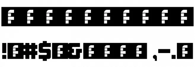 Timeline Regular Font Alte caractere