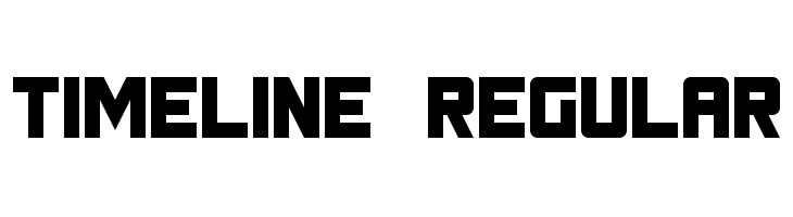 Timeline Regular  Free Fonts Download