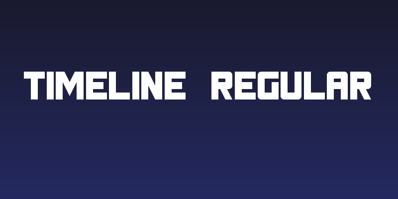 Timeline Regular Social Header