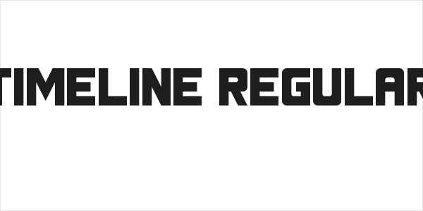 Timeline Regular Logo