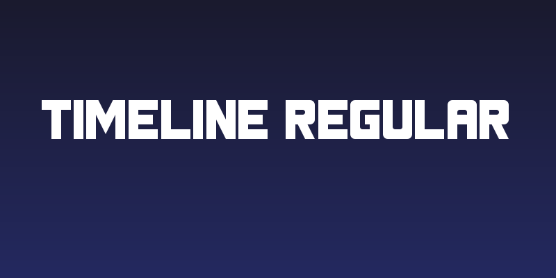 Timeline Regular Social Header