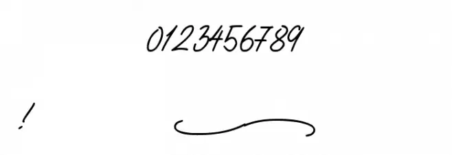 Timelines Font OTHER CHARS