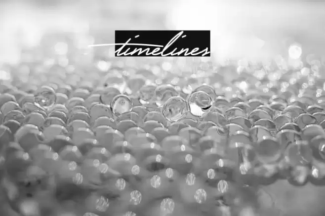 Timelines Font examples