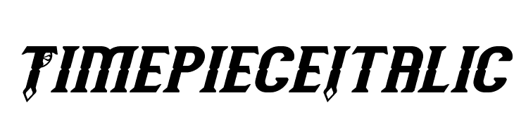 Timepiece Italic  免费字体下载