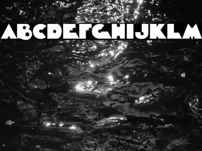 Timepiece Font examples