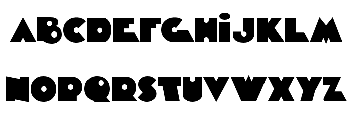 Timepiece Font LOWERCASE