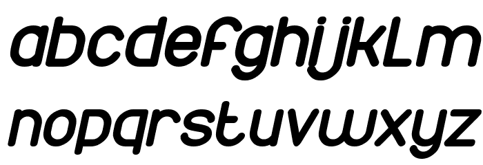 Times New Romance Bold Italic Font LOWERCASE