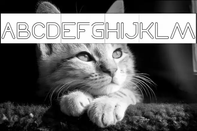 Times New Romance-Hollow-Invers Font examples