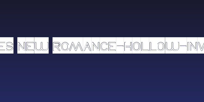 Times New Romance-Hollow-Invers Social Header