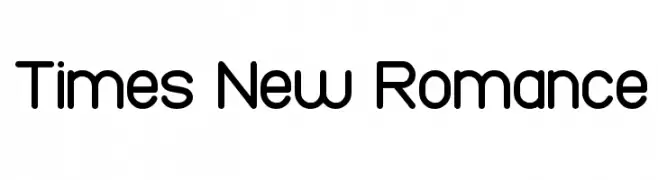 Times New Romance 