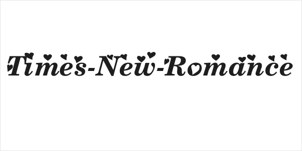 Times-New-Romance Logo