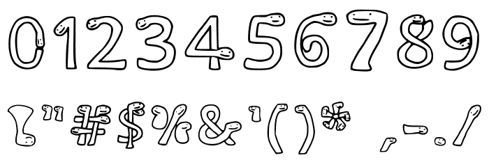 Times New Wumpus Regular Font OTHER CHARS