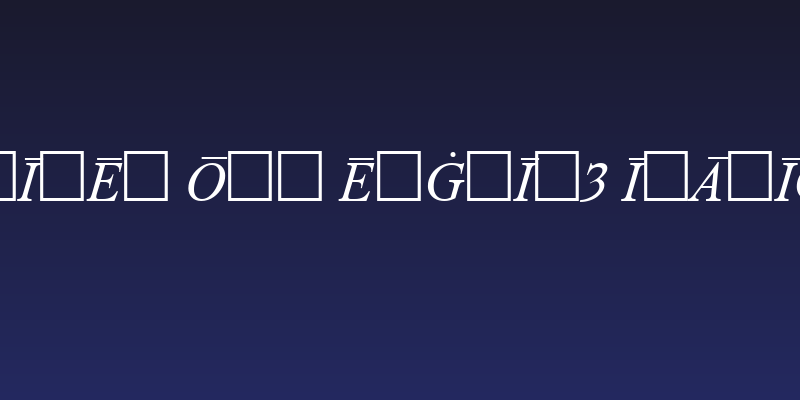 Times Old English Italic Social Header