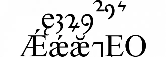 Times Old English Regular Font OTHER CHARS