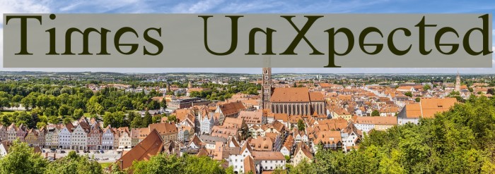 Times UnXpected Font examples