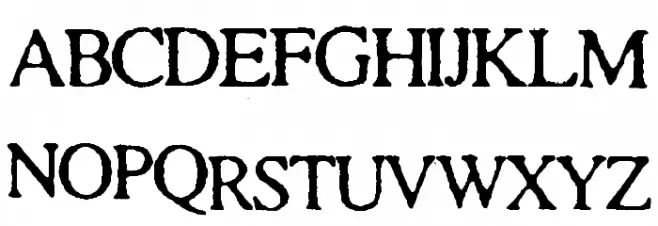 Times and Times again Schriftart Groß