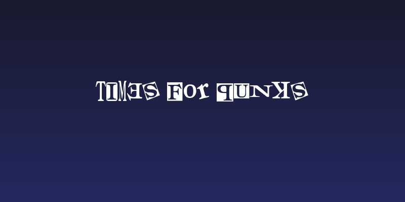 Times for Punks Social Header