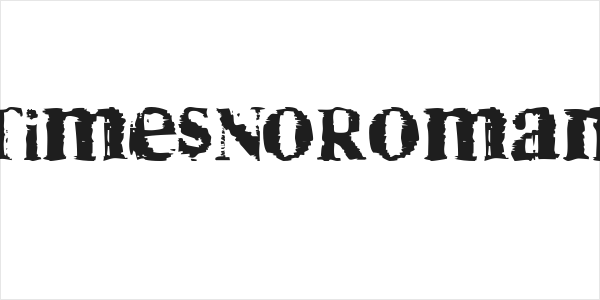 TimesNoRoman Logo
