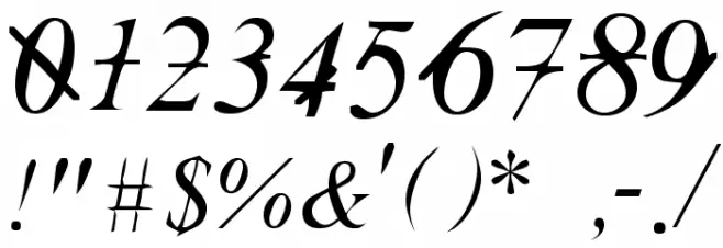 Times_Hackers Polices AUTRES CHARS