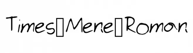 Times_Mene_Roman  baixar fontes gratis
