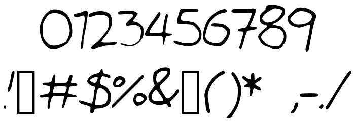 Times_Mene_Roman Font OTHER CHARS
