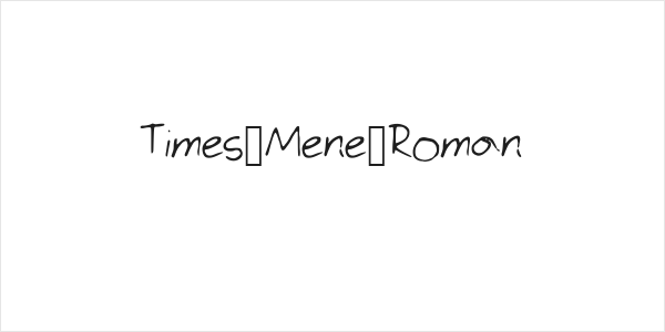 Times_Mene_Roman Logo